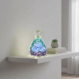 Angel Rose Glass Dome