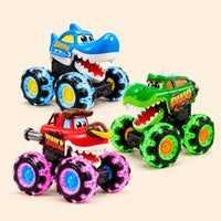 Glow Monster Truck Trio