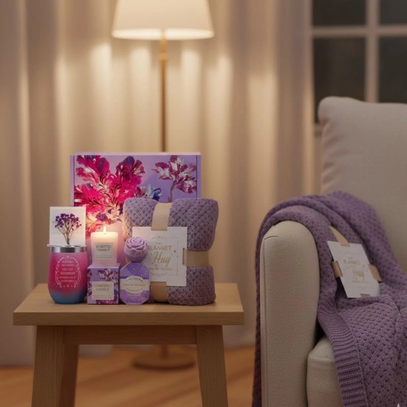 Lavender Comfort Care Basket