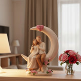 Moonlit Couple Love Figurine