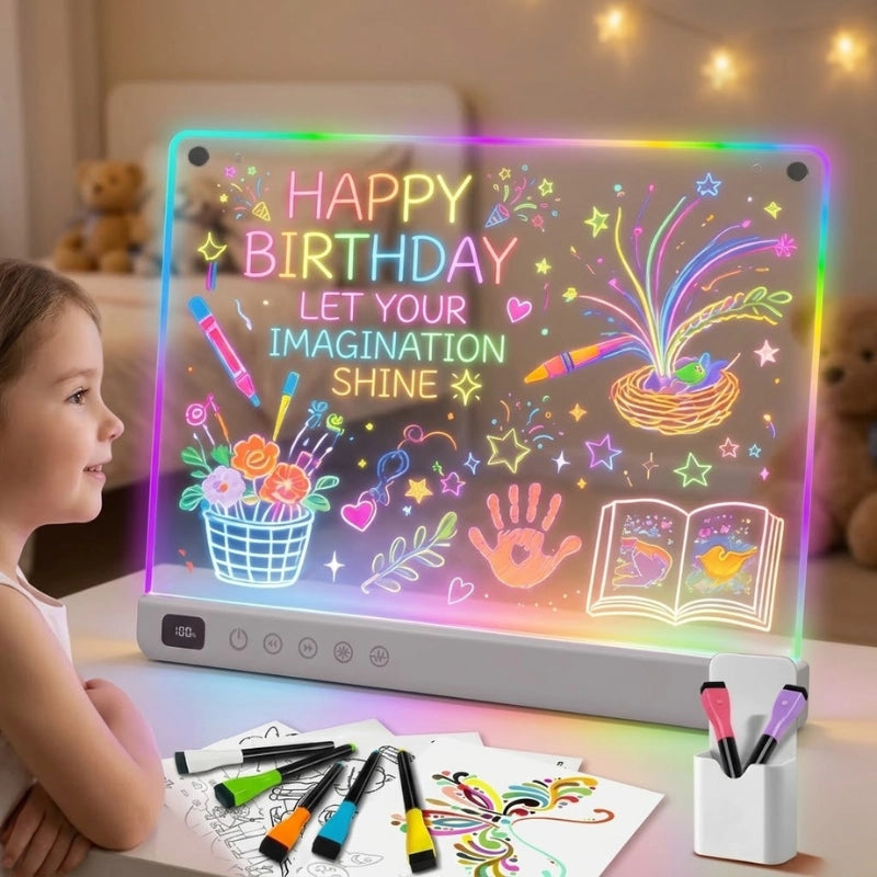 LED Glow Drawing Board