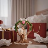 Heart Tree Couple Figurine