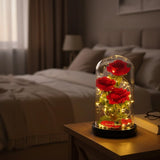 Eternal Rose Glass Dome