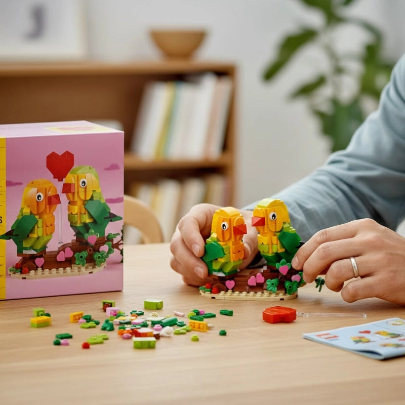 Lovebirds Valentine LEGO Set
