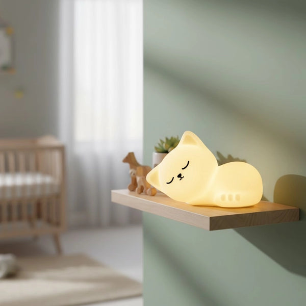 Cat Silicone Night Light