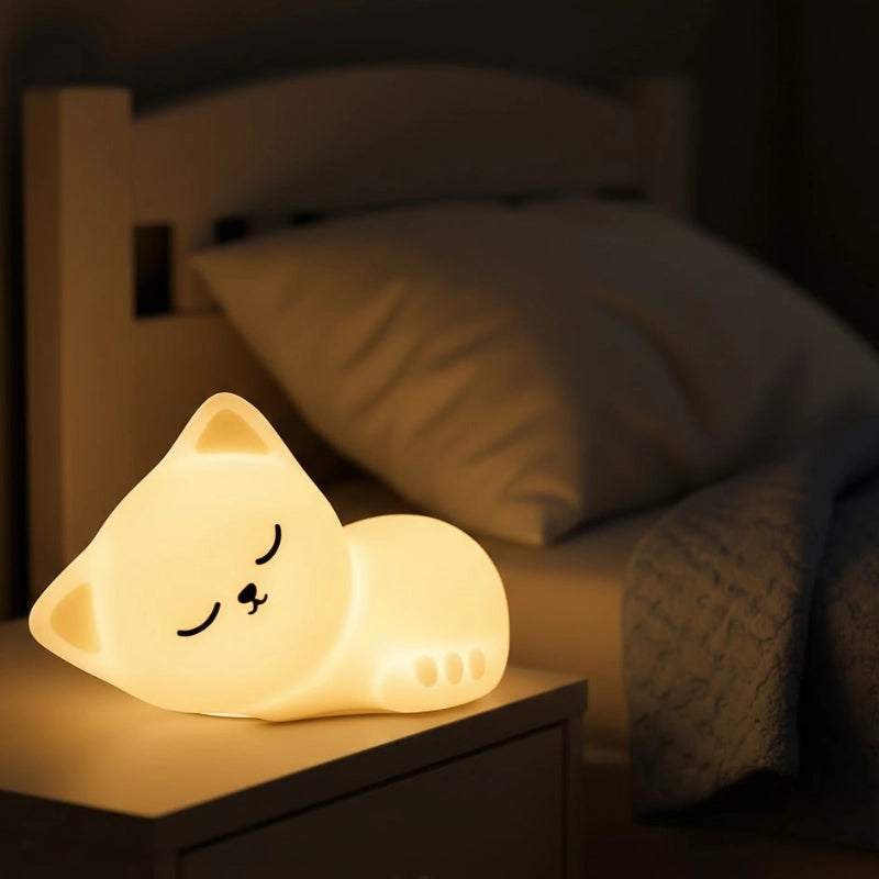 Cat Silicone Night Light