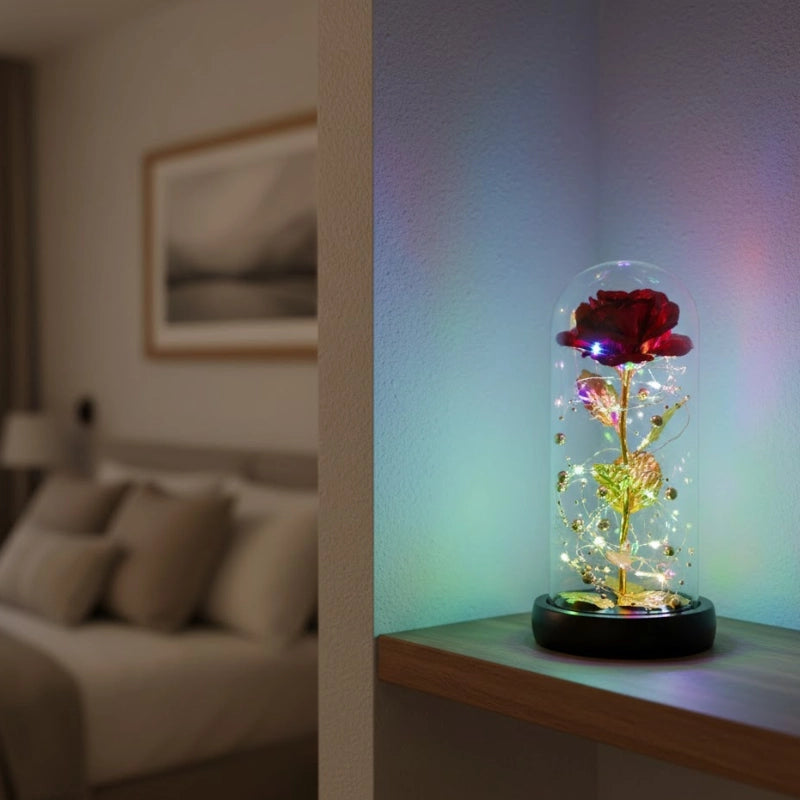 Eternal Rose Glass Dome