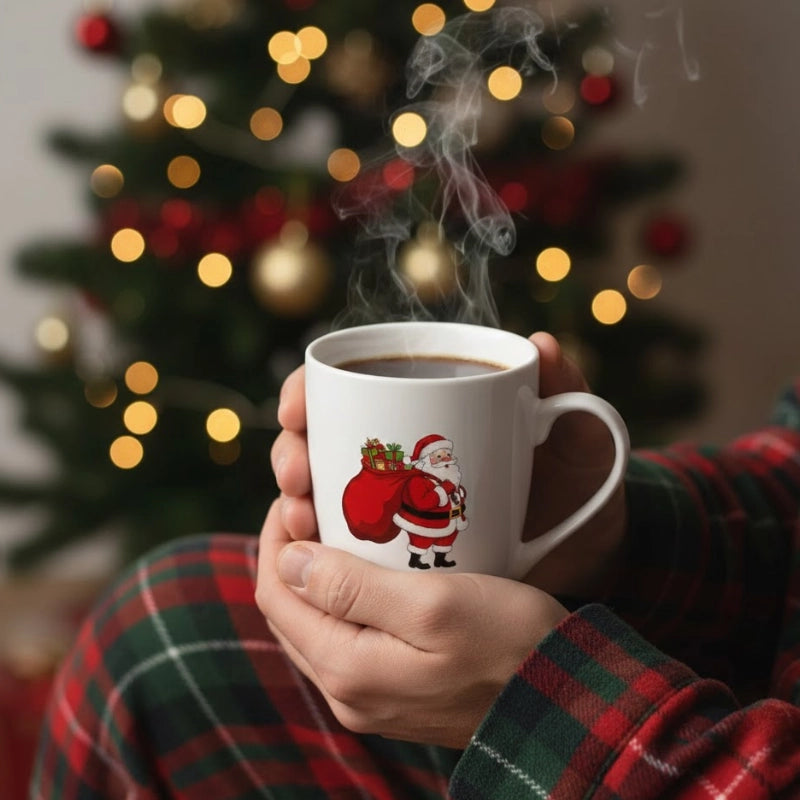 Seasonal Ceramic Mug Set