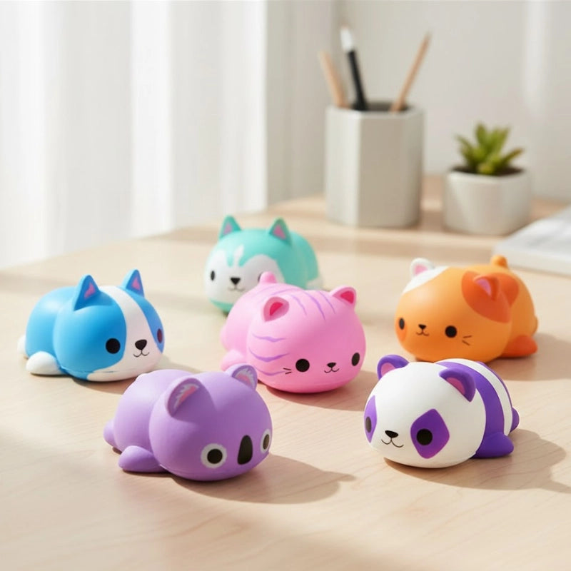 Cat Squishy Stress Set