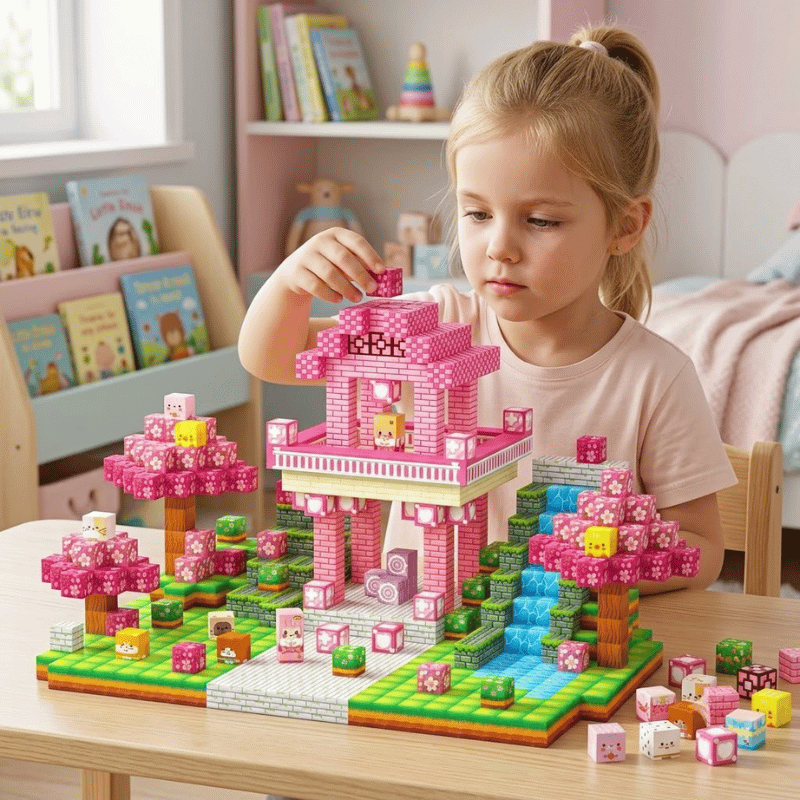 Magnetic Building Blocks Set