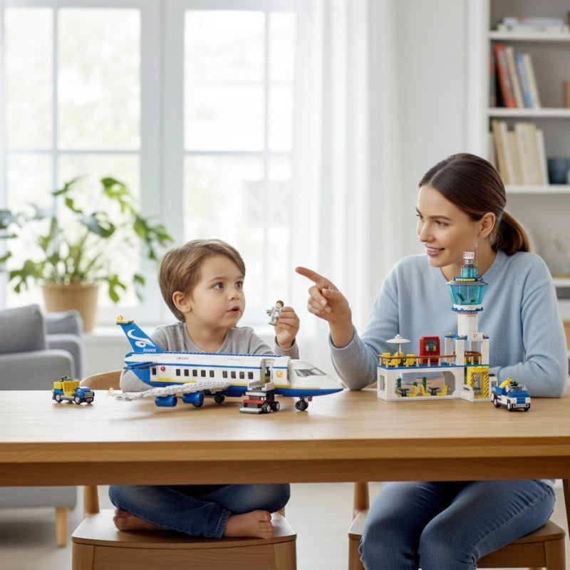 City Airport Building Set