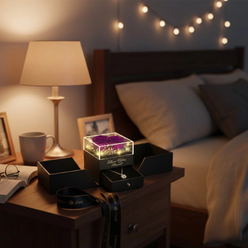 Forever Love Rose Necklace