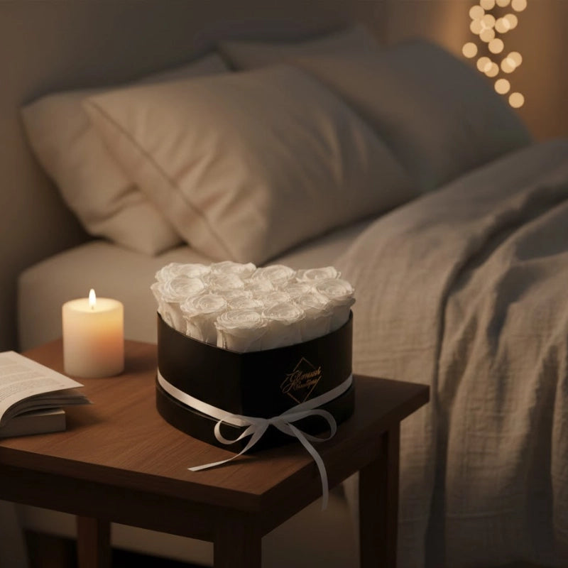 Forever Heart Rose Box