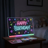 LED Rechargeable Glow Doodle Board