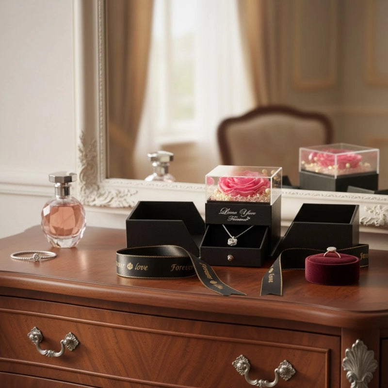 Forever Love Rose Necklace