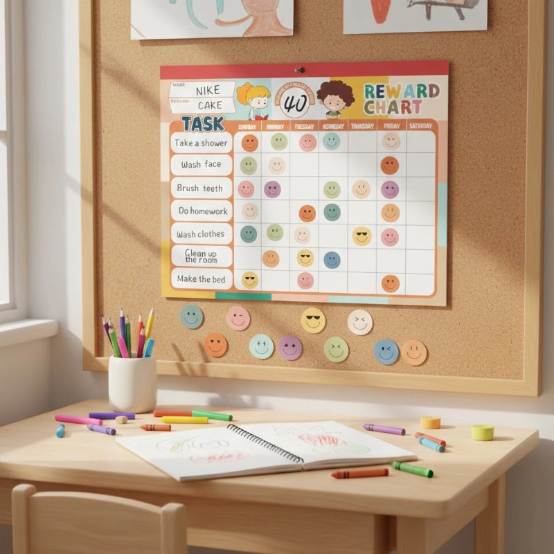 Boho Chore Reward Chart