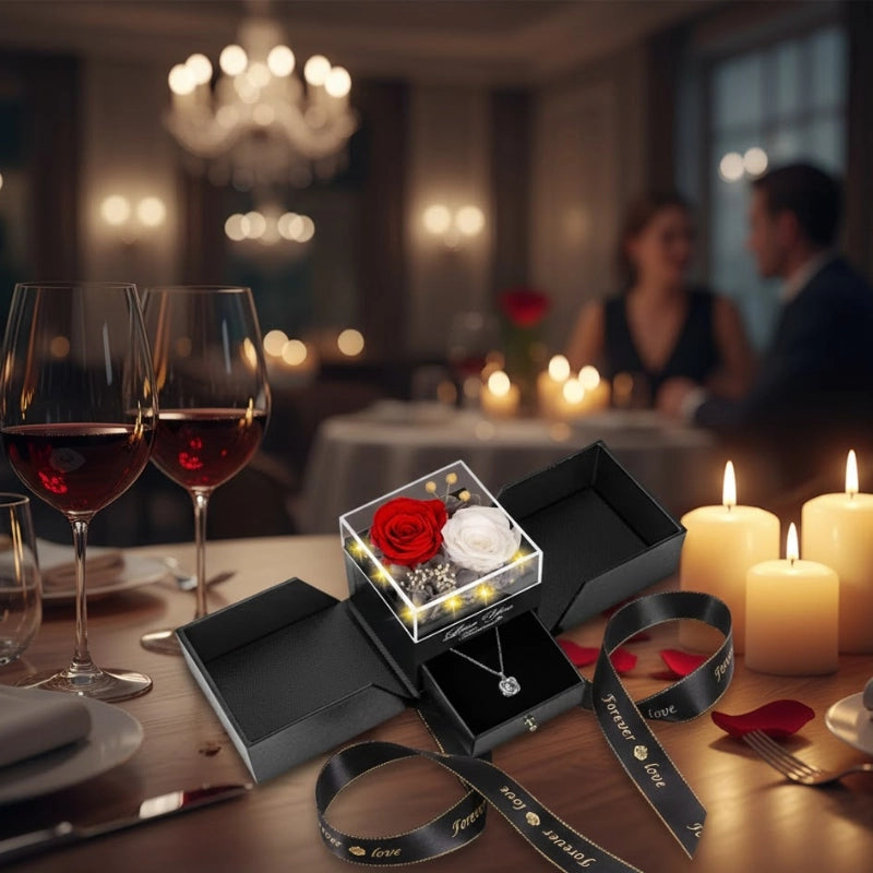 Forever Love Rose Necklace