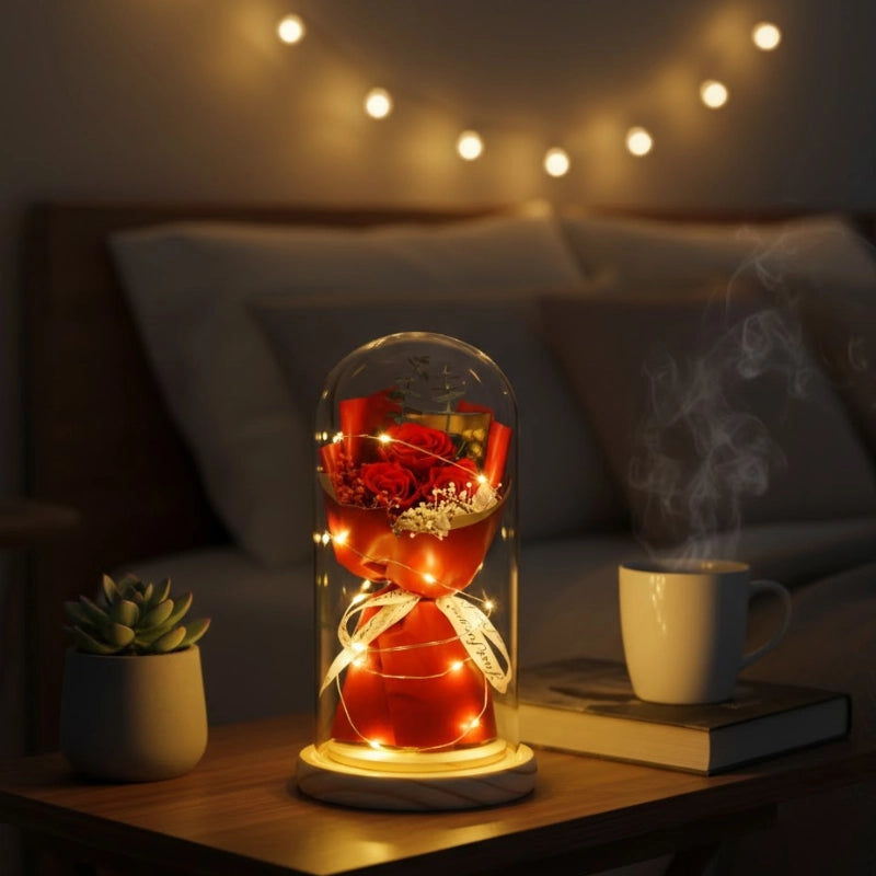 Eternal Rose Dome Bouquet