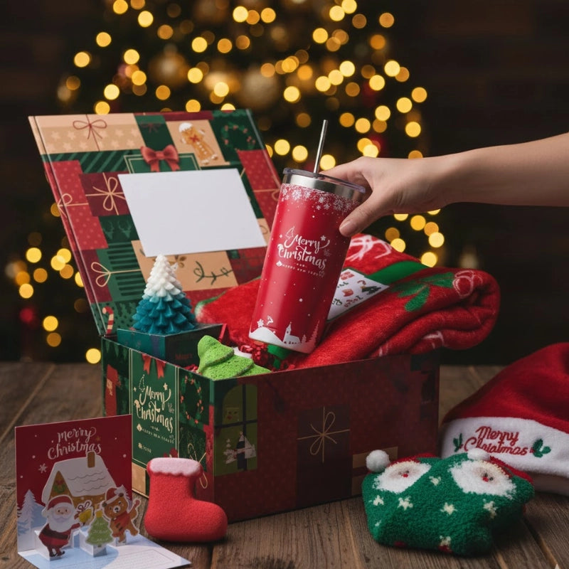 Themed Christmas Gift Basket