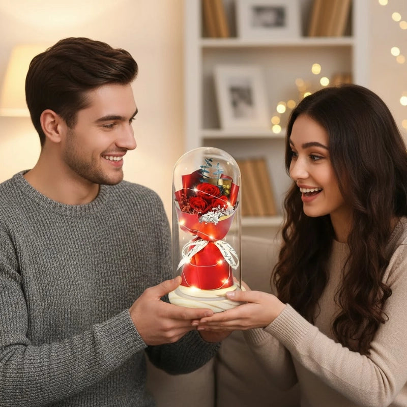 Eternal Rose Dome Bouquet