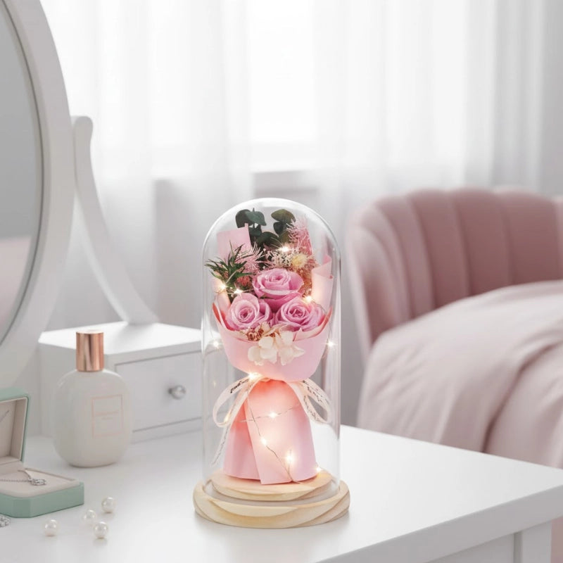 Eternal Rose Dome Bouquet