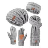 Winter Hat Scarf Set