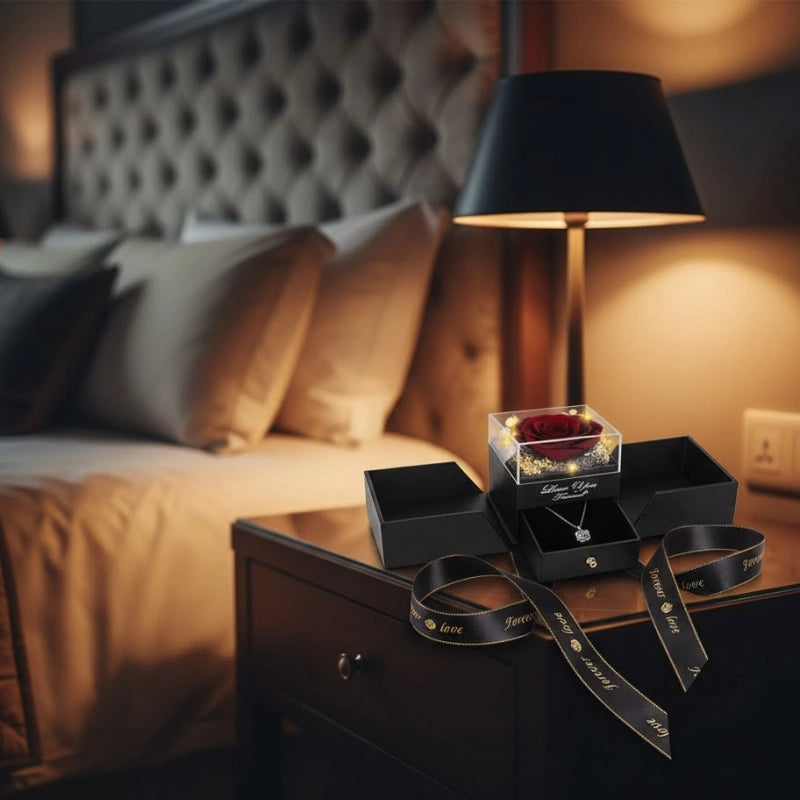 Forever Love Rose Necklace