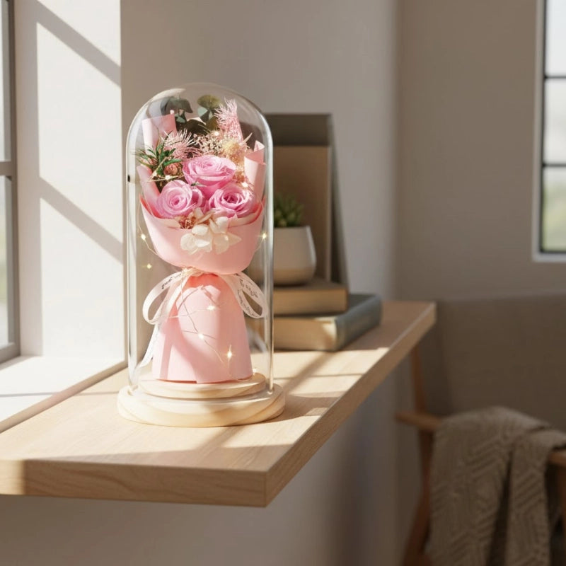 Eternal Rose Dome Bouquet