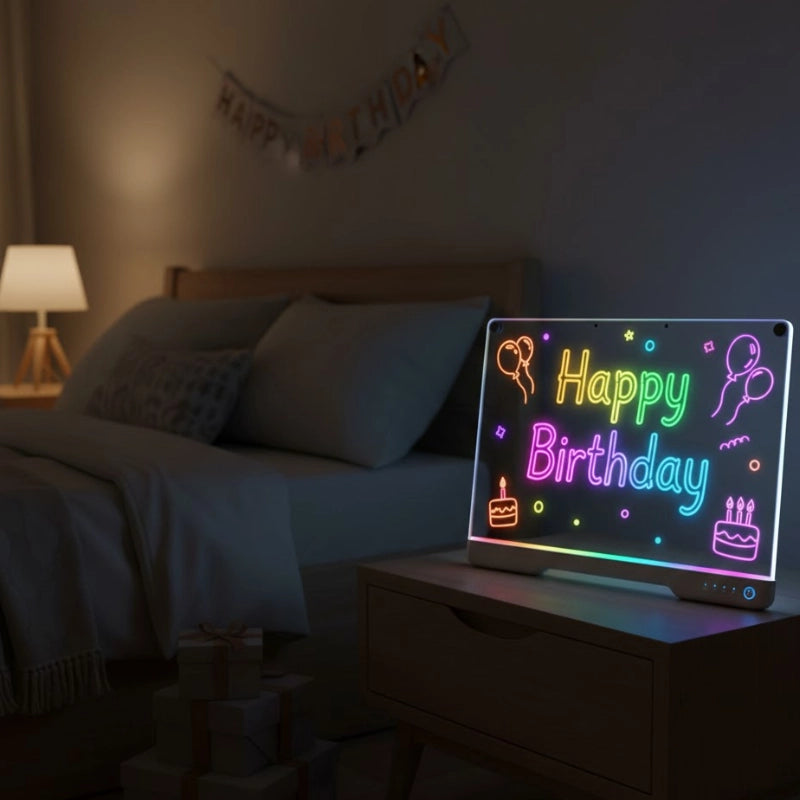LED Rechargeable Glow Art Board