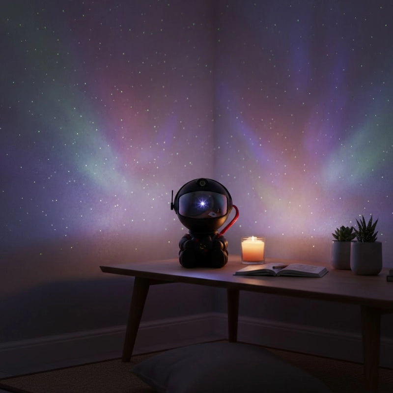 Astronaut Galaxy Projector Lamp