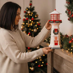 Musical Lighthouse Snow Globe