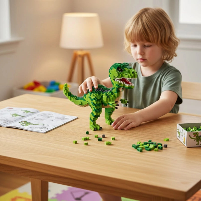 Dinosaur Micro Block Model Set