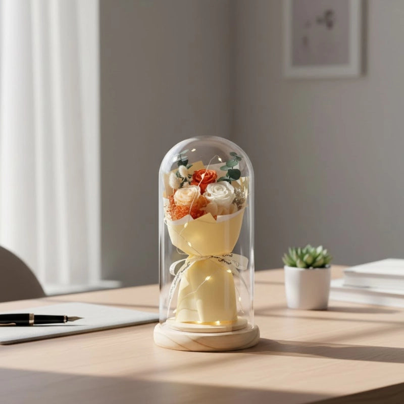 Eternal Rose Dome Bouquet