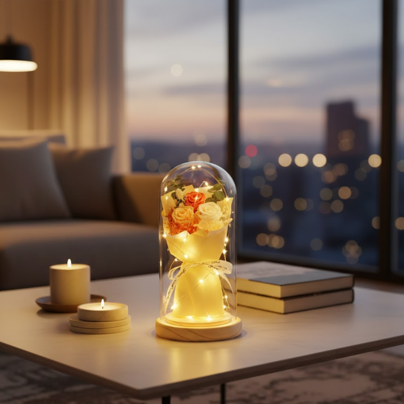 Eternal Rose Dome Bouquet