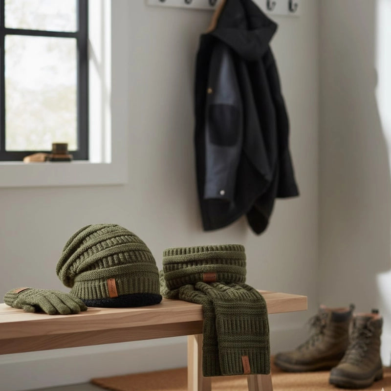 Winter Hat Scarf Set