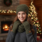 Winter Hat Scarf Set