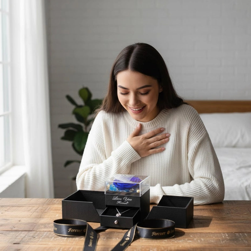 Forever Love Rose Necklace