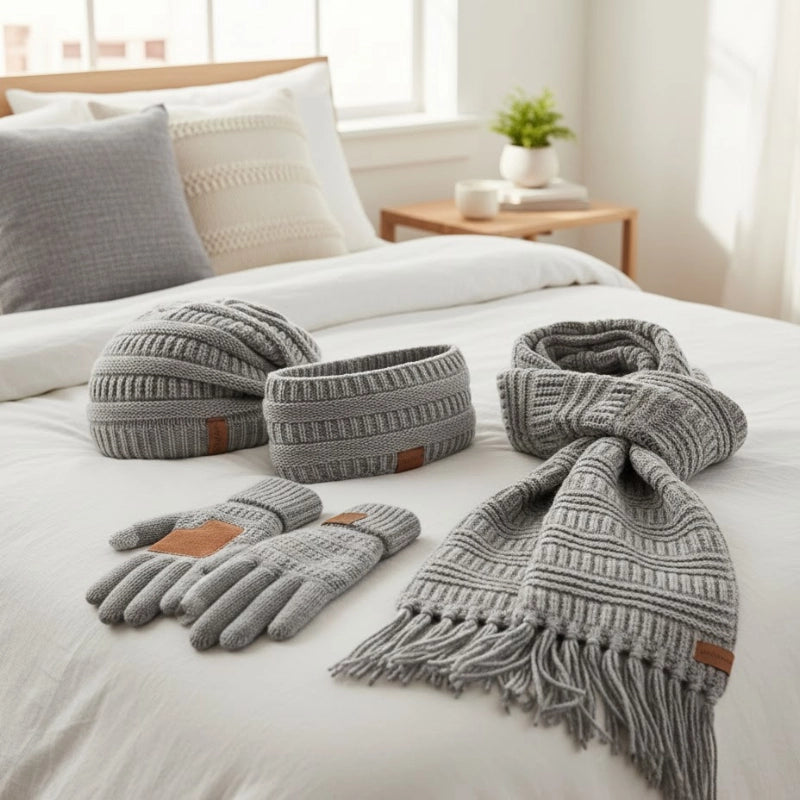 Winter Hat Scarf Set