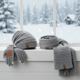Winter Hat Scarf Set