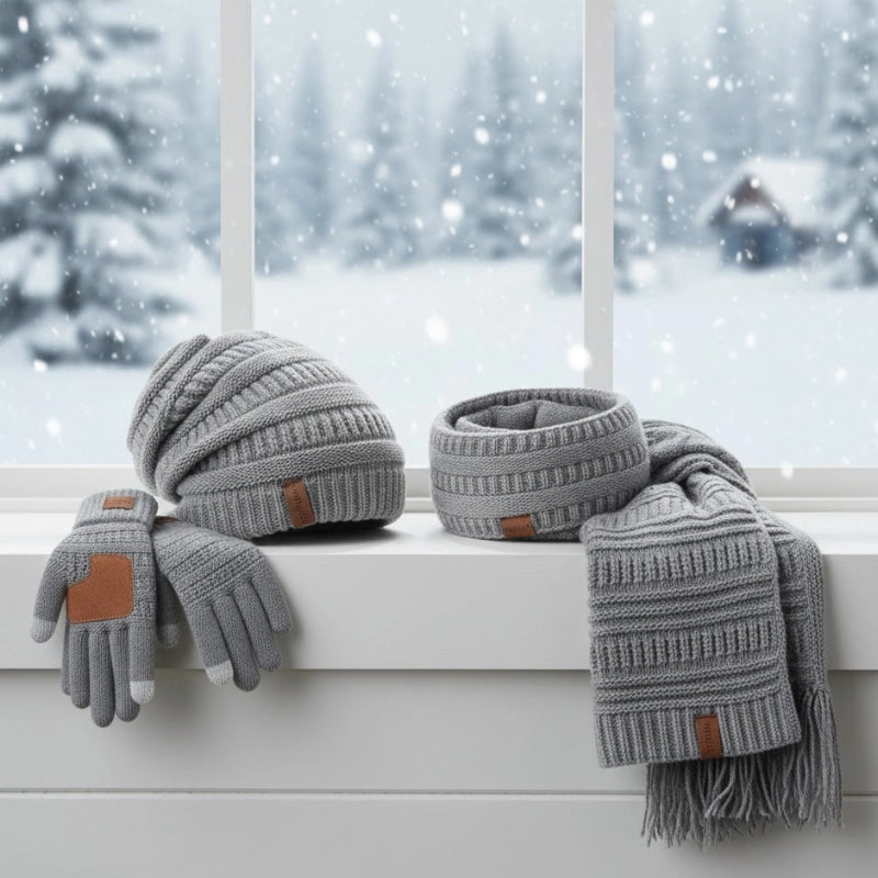 Winter Hat Scarf Set