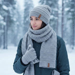 Winter Hat Scarf Set