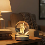 3D Crystal Light Globe