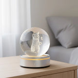 3D Crystal Light Globe