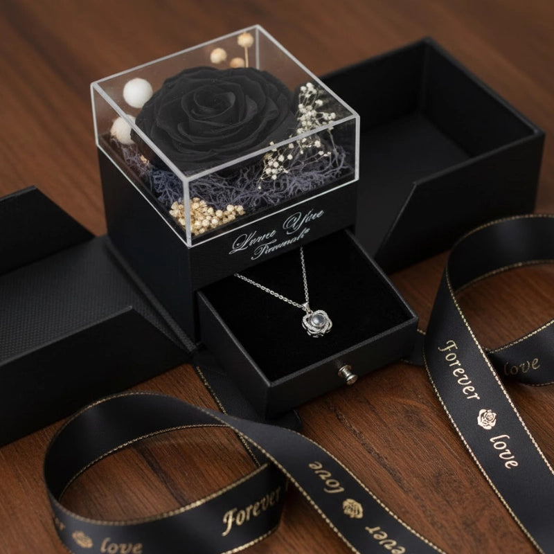 Forever Love Rose Necklace