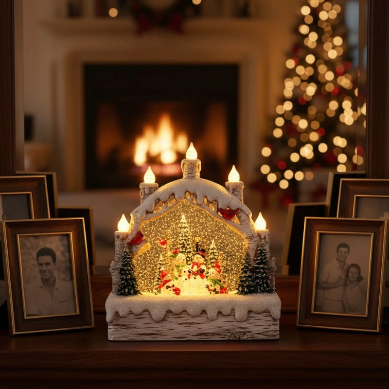 Musical Christmas Snow Globe