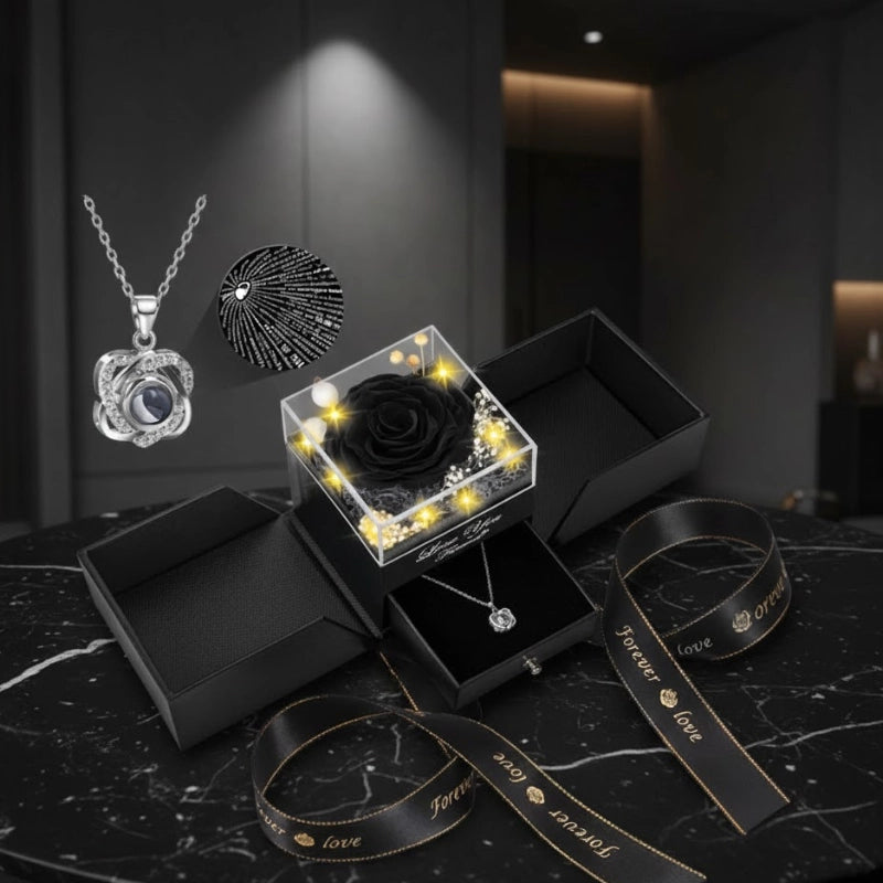 Forever Love Rose Necklace
