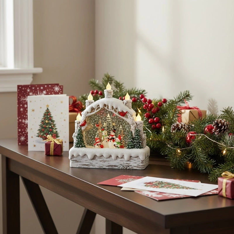 Musical Christmas Snow Globe