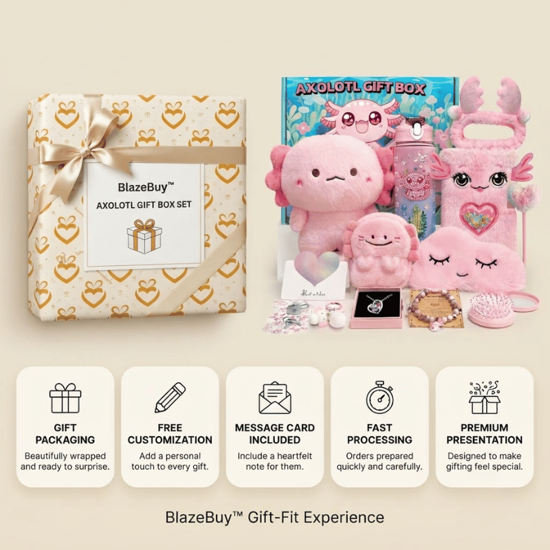 Axolotl Gift Box Set