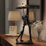 Romantic Couple Iron Sculpture