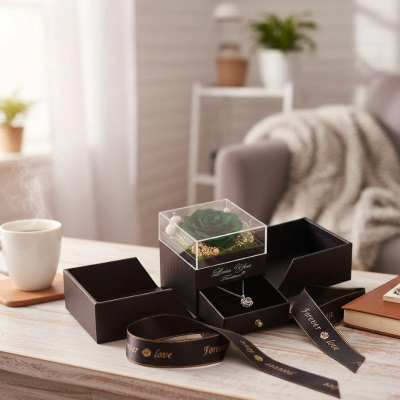 Forever Love Rose Necklace